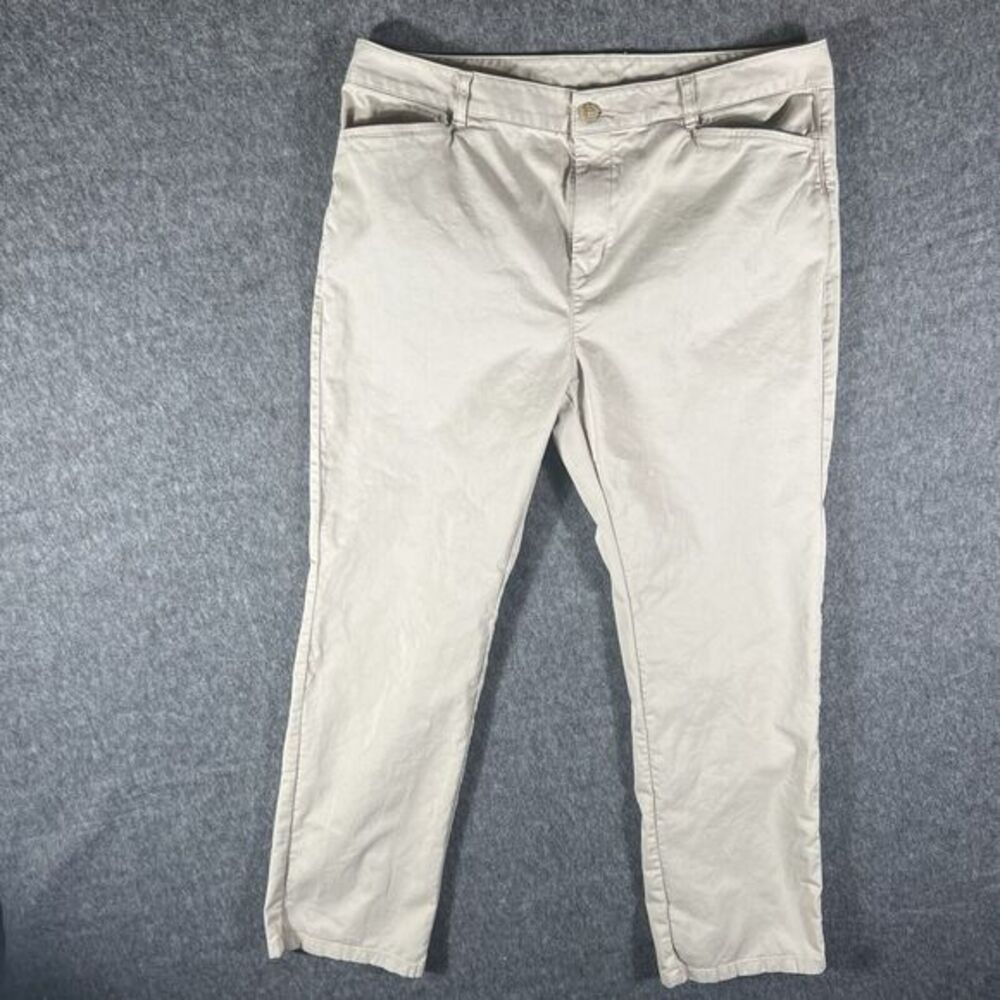 L.L. Bean Women's Ankle Leg Pants - Cream